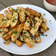 Illustration for article titled Garlic Bread Fries are a crispy, dippable daydream come to life